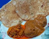 A picture of step 8 of Onion Rava Dosa (Onion Pancakes).
