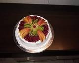 Eggless Vanilla Fresh Fruit Cake !! recipe step 7 photo
