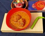 A picture of step 9 of Cauliflower paneer kofta curry.
