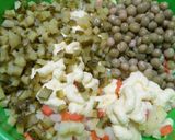 Pas rețetă Salata a la russe 2 fotografie