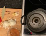 A picture of step 1 of Chole Bhatura.