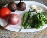 A picture of step 1 of Beetroot salad.