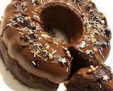 A picture of step 5 of Chocolate sponge cake #onerecipeonetree.