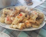 Foto do passo 1 de Caldeirada de Peixe e Camarão com Pão Torrado