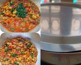 A picture of step 2 of Mix vegetable Subji.