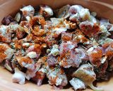 Baranyai kanászpörkölt cserépedényben recept fázis 2 fotója