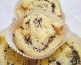 Foto langkah ke 13 dari resep Roti tawar coklat, keju panggang.