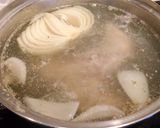 Hình bước làm 1 của món Canh Khoai Tây Bọc Thịt Bò