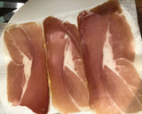 Foto del paso 4 de la receta: Pasta en salsa de pimientos con polvo de jamón serrano
