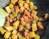 कद्दू टमाटर की सब्जी (kaddu tamatar ki sabzi recipe in Hindi) रेसिपी चरण 6 फोटो