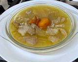 A picture of step 5 of Cow Foot Soup.