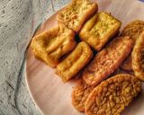 A picture of step 9 of Fried Turmeric Tofu and Tempe.