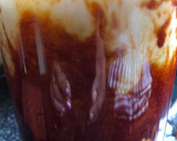 A picture of step 1 of Cinnamon + dates smoothie.