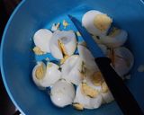 Foto del paso 3 de la receta: Ensalada de huevo y chícharos 😋❤️