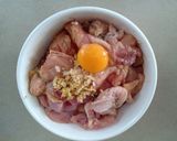 Hình bước làm 1 của món Gà chiên giòn - Karaage