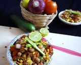 A picture of step 4 of Peanut Bhel.