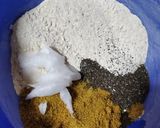 Foto del paso 2 de la receta: Budín vegano integral de arándanos :)