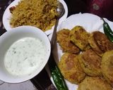 A picture of step 4 of Shami kabab.