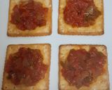 A picture of step 2 of Cream Cracker Snack.