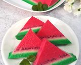 Foto langkah ke 8 dari resep Puding Semangka.