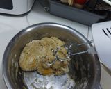 Foto langkah ke 4 dari resep Anabolic Pumpkin Sweet Cheese Raisin Buns |High Protein, Low Calorie, Sugar Free.