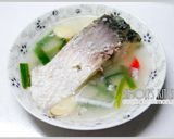 草魚兩吃之一-白水煮草魚排的食譜步驟5照片