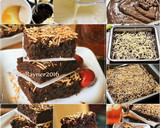 Foto langkah ke 2 dari resep Brownies Cokelat Moist Yummy no BP&Soda Kue.