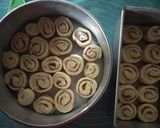 Foto langkah ke 7 dari resep Eggless Cinnamon Rolls.