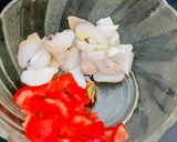 A picture of step 1 of ⭐ Diet Water Chestnut– Black Chickpea Bhel.