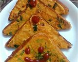 A picture of step 4 of Masala Bread.