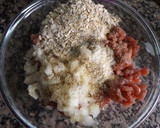 Foto del paso 2 de la receta: Albóndigas de carne y avena con salsa de tomate y setas
