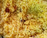 A picture of step 3 of Sweet Saffron Rice (Meethe Kesariya Chawal).