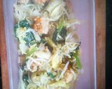 Foto langkah ke 6 dari resep Tumis duo sawi plus oncom.
