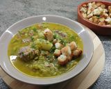 Foto del paso 9 de la receta: Sopa de guisantes secos con becon