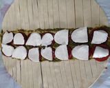 Une image de l'étape 4 de 🌿Tresse feuilletée tomates mozzarella.