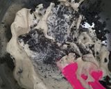 Foto langkah ke 3 dari resep Bolu kukus ketan hitam.