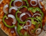 A picture of step 4 of Yummy pizza delight.