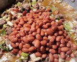 A picture of step 4 of Red Bean and Ground Beef Stew.