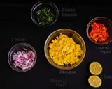 A picture of step 1 of Mango Salsa#Saladcontest.