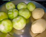 टिंडे की मसालेदार सब्जी रेसिपी चरण 1 फोटो