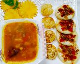 A picture of step 4 of Pineapple Rasam.