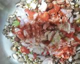 A picture of step 2 of Sprouts tachos.