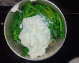 A picture of step 3 of Creamy Palak Matar Curry.