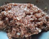 A picture of step 3 of Garden cress seeds ladu.