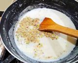 A picture of step 1 of Khoya qulfi.