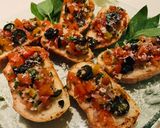 รูปขั้นตอนการทำที่ 3 ของ บรูเชตต้า(Bruschetta)