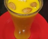 A picture of step 4 of Mango milkshake.