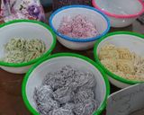 Foto langkah ke 4 dari resep Mie wortel + Bayem homemade.