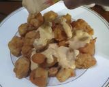 Foto langkah ke 4 dari resep 25.Ayam Saus Telur Asin/ Salted egg Chicken.