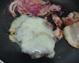 Foto del paso 5 de la receta: Hamburguesa🥩de res 🧀en pancakes🧇de vegetales🍔🥯🥞